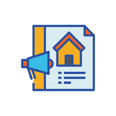  Real Estate Advertisement Icon for Marketing