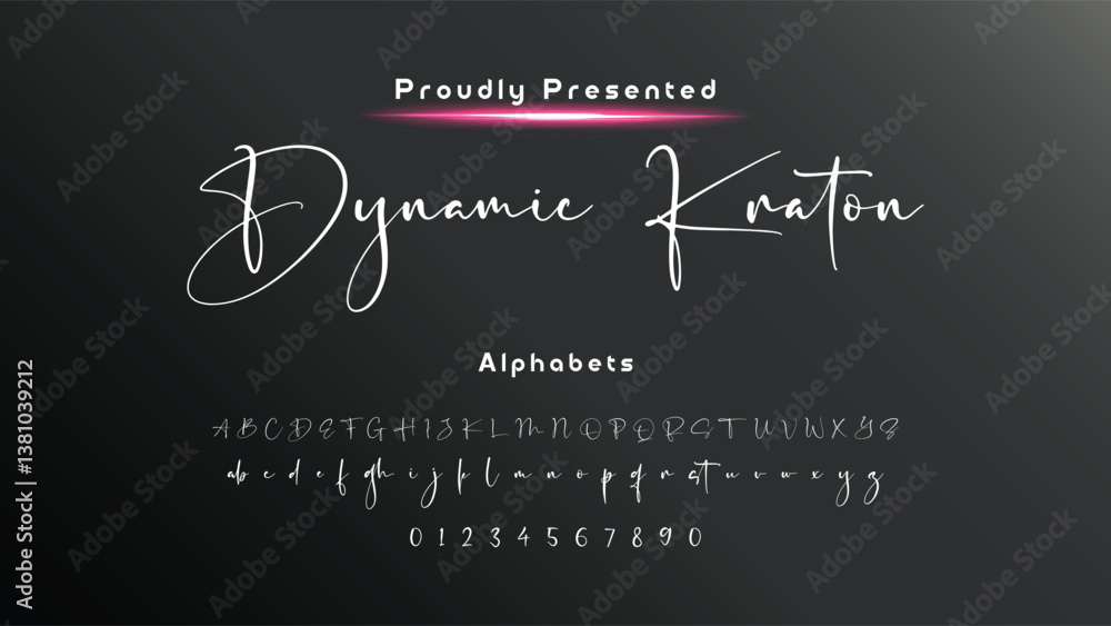 Poster hand drawn calligraphic vector monoline font. distress signature letters. modern script calligraphy 