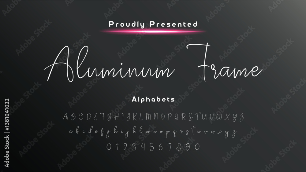 Poster hand drawn calligraphic vector monoline font. distress signature letters. modern script calligraphy 