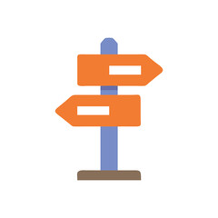  Icon of Traffic Sign for Roads