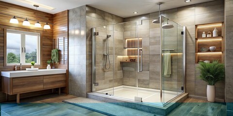 Modern Shower Design Ideas, Minimalist Bathroom Fixtures
