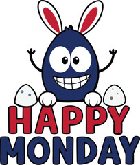 happy Easter Monday coloring page