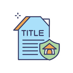  Title Insurance Icon for Risk Management