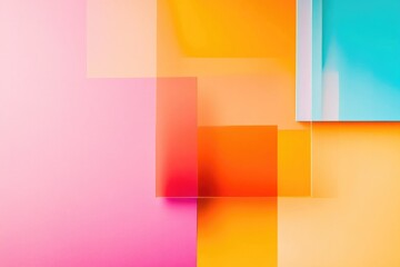 Fototapeta premium vibrant color palette showcasing bold hues and gradients with ample copy space to inspire creativity in graphic design