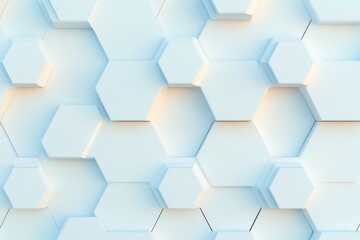 geometric pattern background with interlocking hexagons in monochrome gradient creating sleek and modern design
