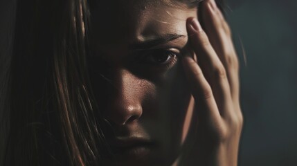 Fototapeta premium Schizophrenia: Unveiling the Complexities of a Devastating Mental Disorder 
