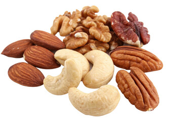 peanuts on transparent background