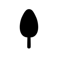 ice cream silhouette