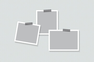 polaroid frames realistic photo templates. collage templates, birthday collage, collage art