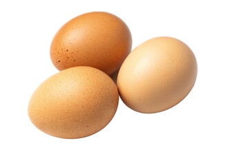 eggs isolated on transparent background