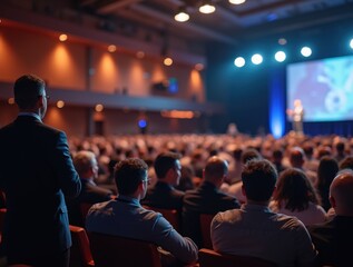 Large Conference: Captivating Speech