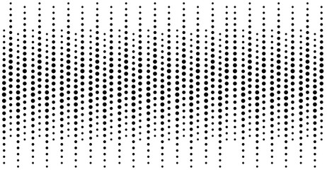 Black circle dots pattern,grunge halftone dots
