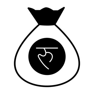 Nepalese Rupee Note Icon
