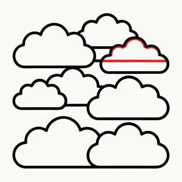 cloud computing concept