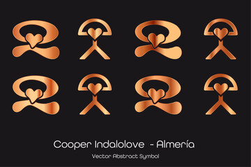 Indalolove symbol vector cooper