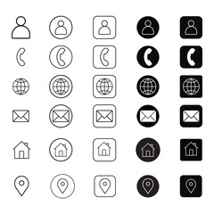 Business and Web Icon Set Illustration,icon,call icon
