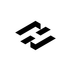letter H logo