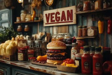 vegan burger restaurant