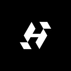 letter H logo