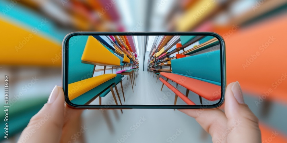 Poster immersive ar retail experience next-gen mobile shopping and interactive product visualization for ge