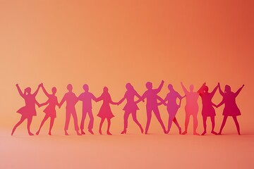 Community People Celebrating Together in Unity