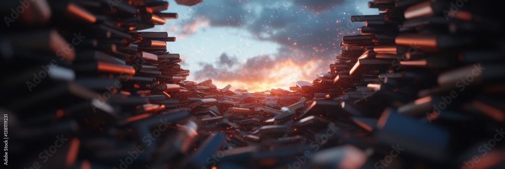 Poster immersive digital literacy national donate a book day tech-forward visual exploring knowledge horizo