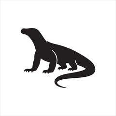 silhouette of a leopard