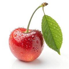 cherry isolated on white background