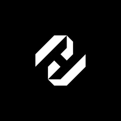 letter H logo