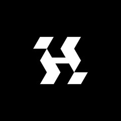 letter H logo