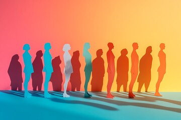 Diverse Body Shapes Spectrum Progression