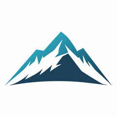 vector illustration of mountain landscape