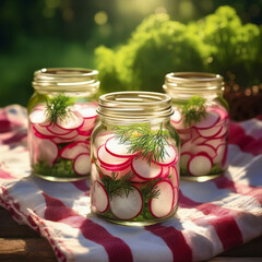 Radieschensalat mit Dill