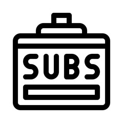 membership line icon