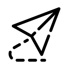 send mail line icon