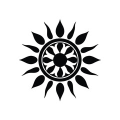 abstract flower design