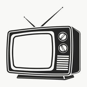 old tv set