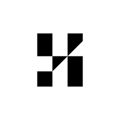 letter H logo