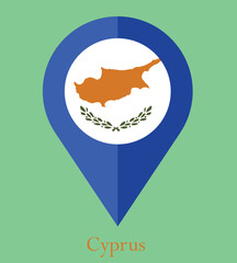 Flag Of Cyprus, Cyprus flag, National flag of Cyprus.