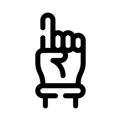 hand line icon