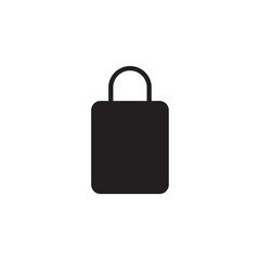 shopping bag icon logo vector design