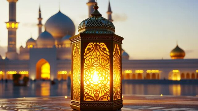 Ramadan Lantern at Sheikh Zayed Grand Mosque