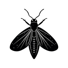 Vector illustration of a dragonfly