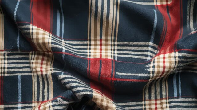 Flannel Material Texture