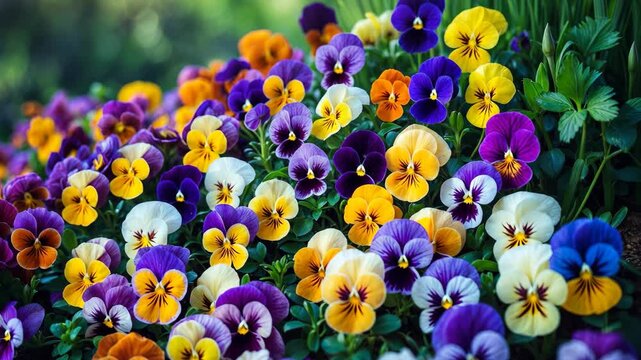 Close-up of a flower garden