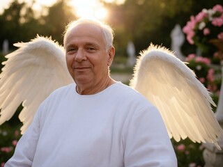 L'angelo signore tra gli infiniti lucenti