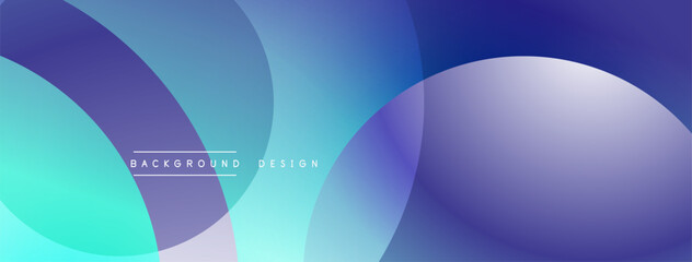 Abstract background. Overlapping circles create vibrant color gradients. Modern design with smooth transitions. Minimalist aesthetic. Perfect for digital projects.