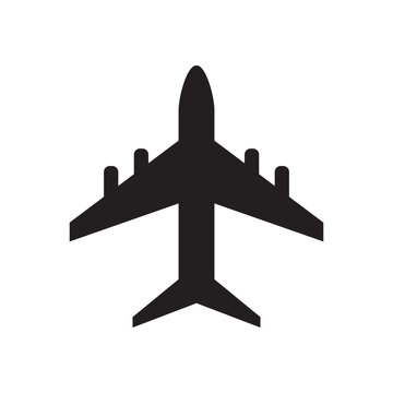 aircraft icon logo vector design