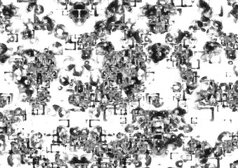 抽象的　水墨画　背景素材