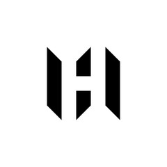 letter H logo
